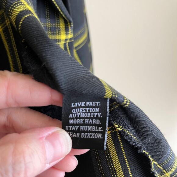 DIXXON Flannel The VOLTAGE Women's Flannel Shirt Size S - Picture 5 of 8